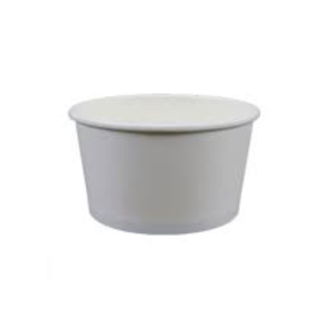 GP128 - 12oz White Paper Bowl, Hot/Cold