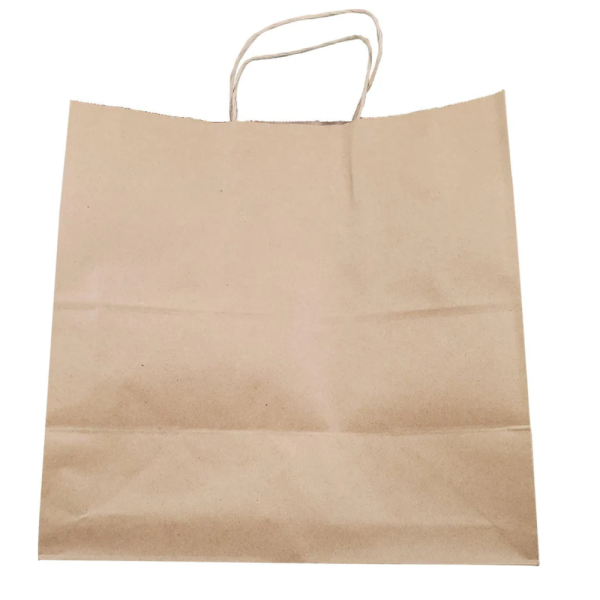 GP028 - Kraft Bag Sml 8"x5"x10"Twisted Handle