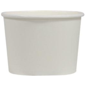 GP125 - 16oz White Paper Bowl Hot/Cold