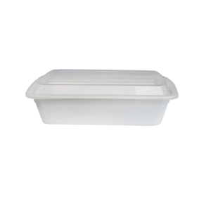 GP152 - 28oz Micro 9x6" Rectgl Container w/Lid
