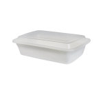 GP190 - 38oz Micro 9x6" Rectgl Container w/Lid
