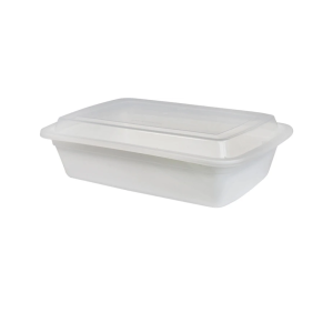 GP190 - 38oz Micro 9x6" Rectgl Container w/Lid
