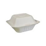 GP115 - 6x6" Compostable Clamshell Container