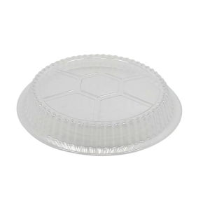 GP004 - 7"Dome Plastic Lid - Foil Container