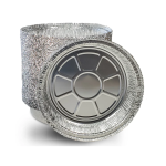 GP005 - 8" Round Foil Container
