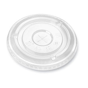 GP047 - Flat Lid for 9-12oz Clear Cup, 92 mm
