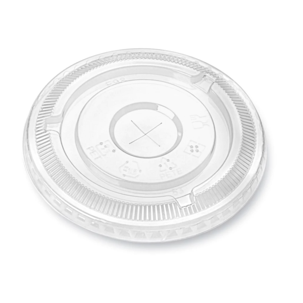GP047 - Flat Lid for 9-12oz Clear Cup, 92 mm