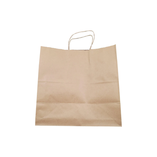 GP026 - Kraft Bag Large 13"x7.75"x13" Handle