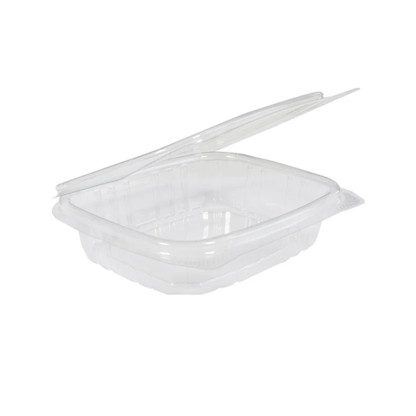 GP902 - Plastic Hinged Container 8oz