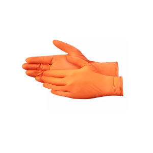 GP238 - XL Nitrile Gloves 8mil Orange