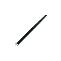 GP1010 - 8" regular black PLA starch straw