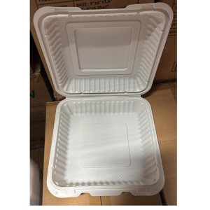 GP110 -  9x9x2.7" Hinged PP Container EP91