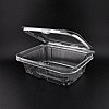 GP1009-24oz Anti-fog Clear Hinged Tamper Evident Container 200/cs