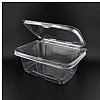 GP1016	32oz Anti Fog Clear Hinged Tamper Container