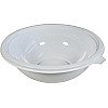 GP1032	80oz salad bowl PET white