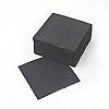 GP955	2ply cocktail napkin 1/4 fold black